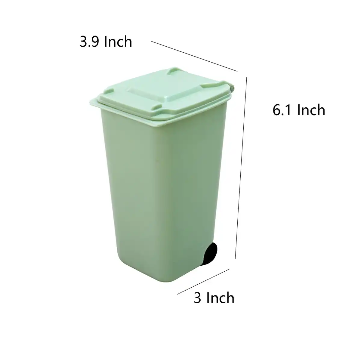 Compact Desk Trash Bin product detail view