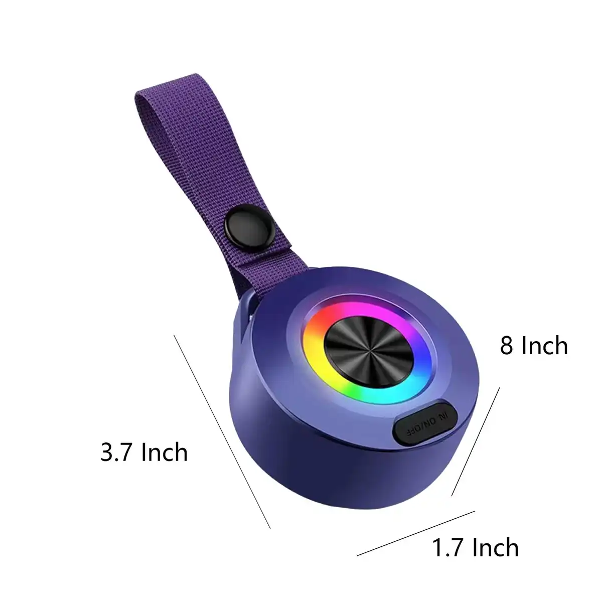 Waterproof Bluetooth Speaker with Lanyard product detail view