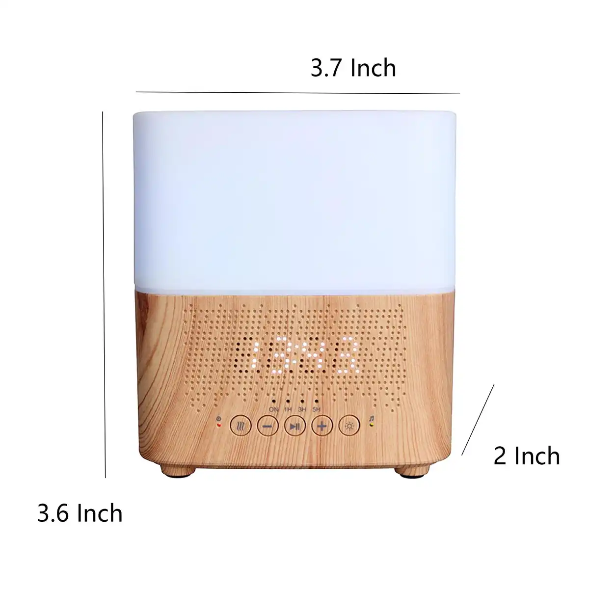 Bluetooth Alarm Clock Humidifier Speaker product detail view