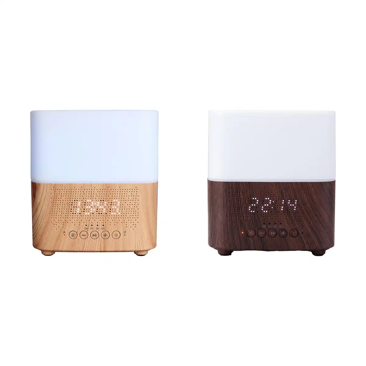 Bluetooth Alarm Clock Humidifier Speaker alternate product angle