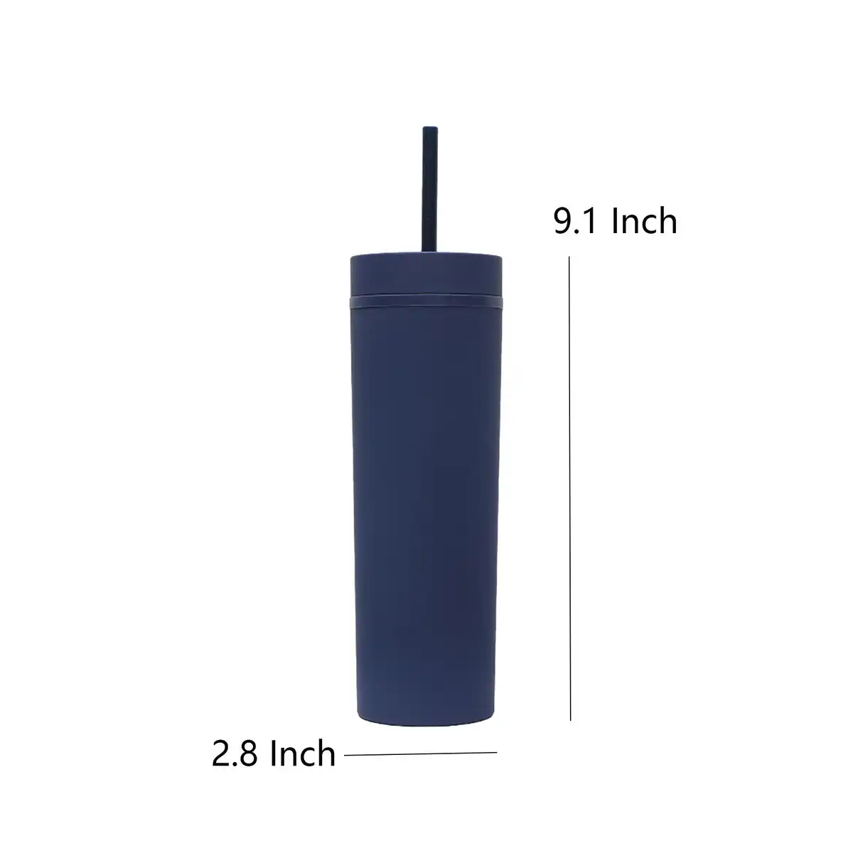 16oz Insulated Straw Tumbler product detail view