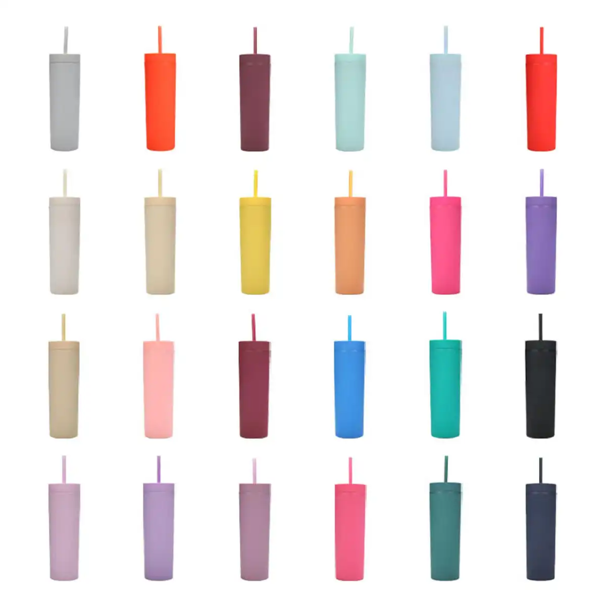 16oz Insulated Straw Tumbler alternate product angle