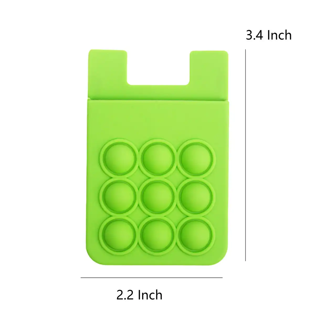 Slim Silicone Phone Card Holder product detail view