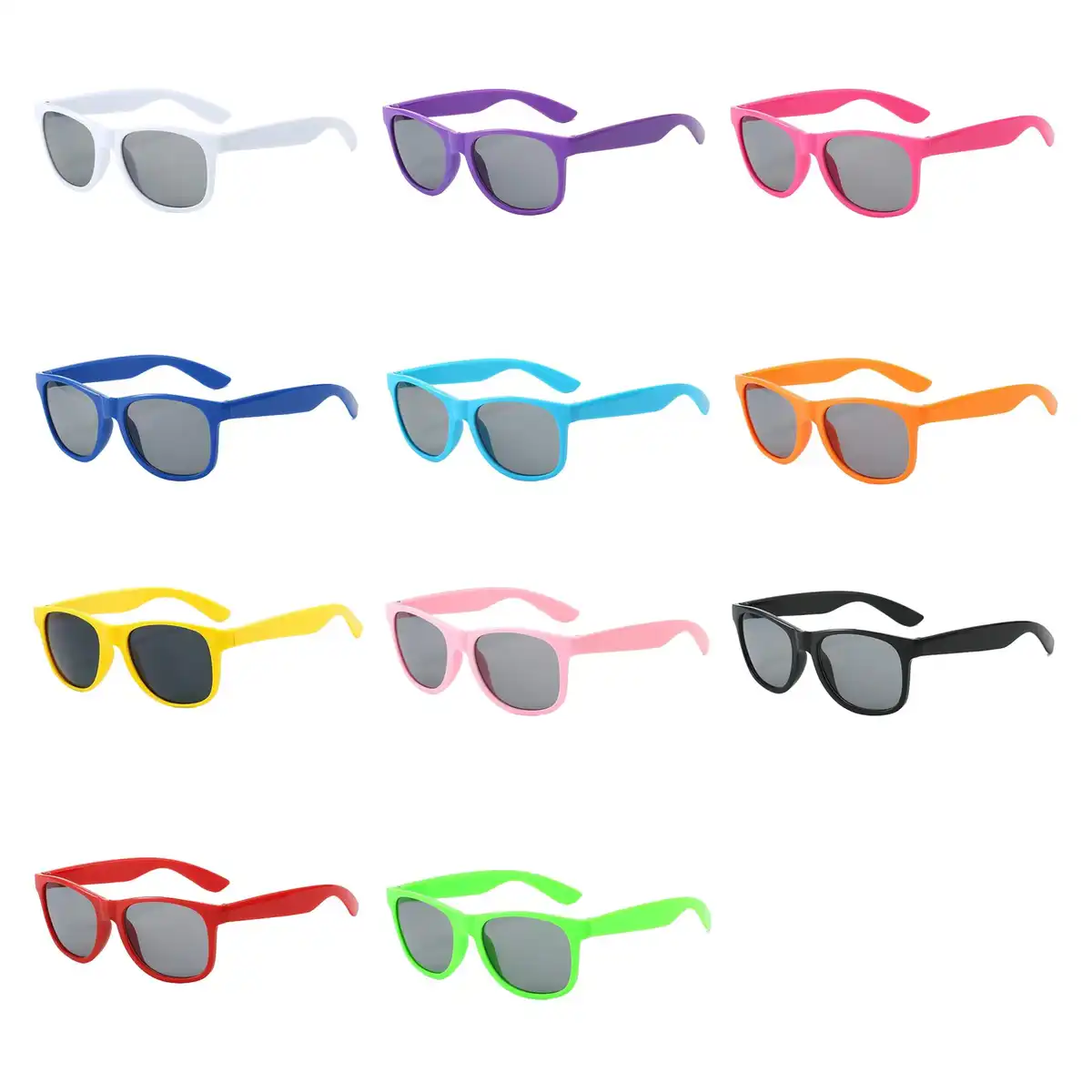 Kids UV400 Sunglasses Bold Colors alternate product angle