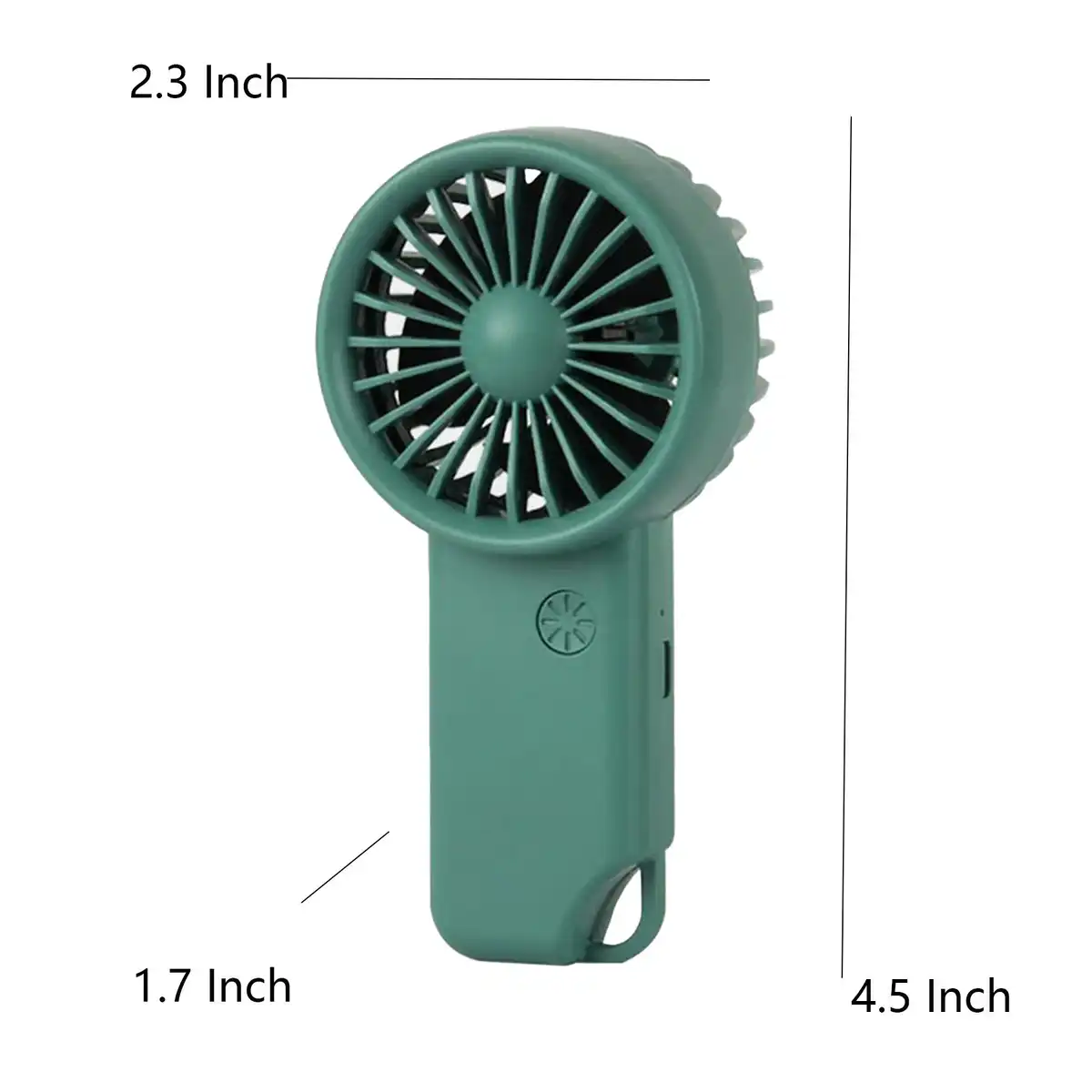 Rechargeable Mini Fan 3 Speeds product detail view