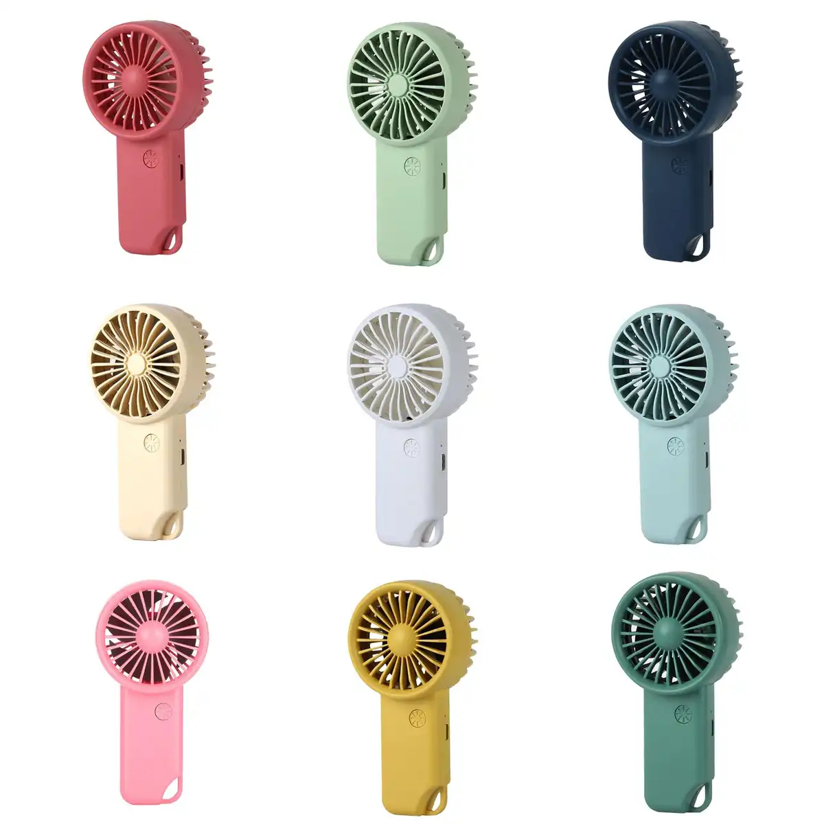 Rechargeable Mini Fan 3 Speeds alternate product angle