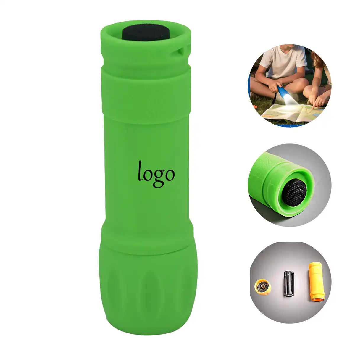 LED Flashlight with Wrist Strap