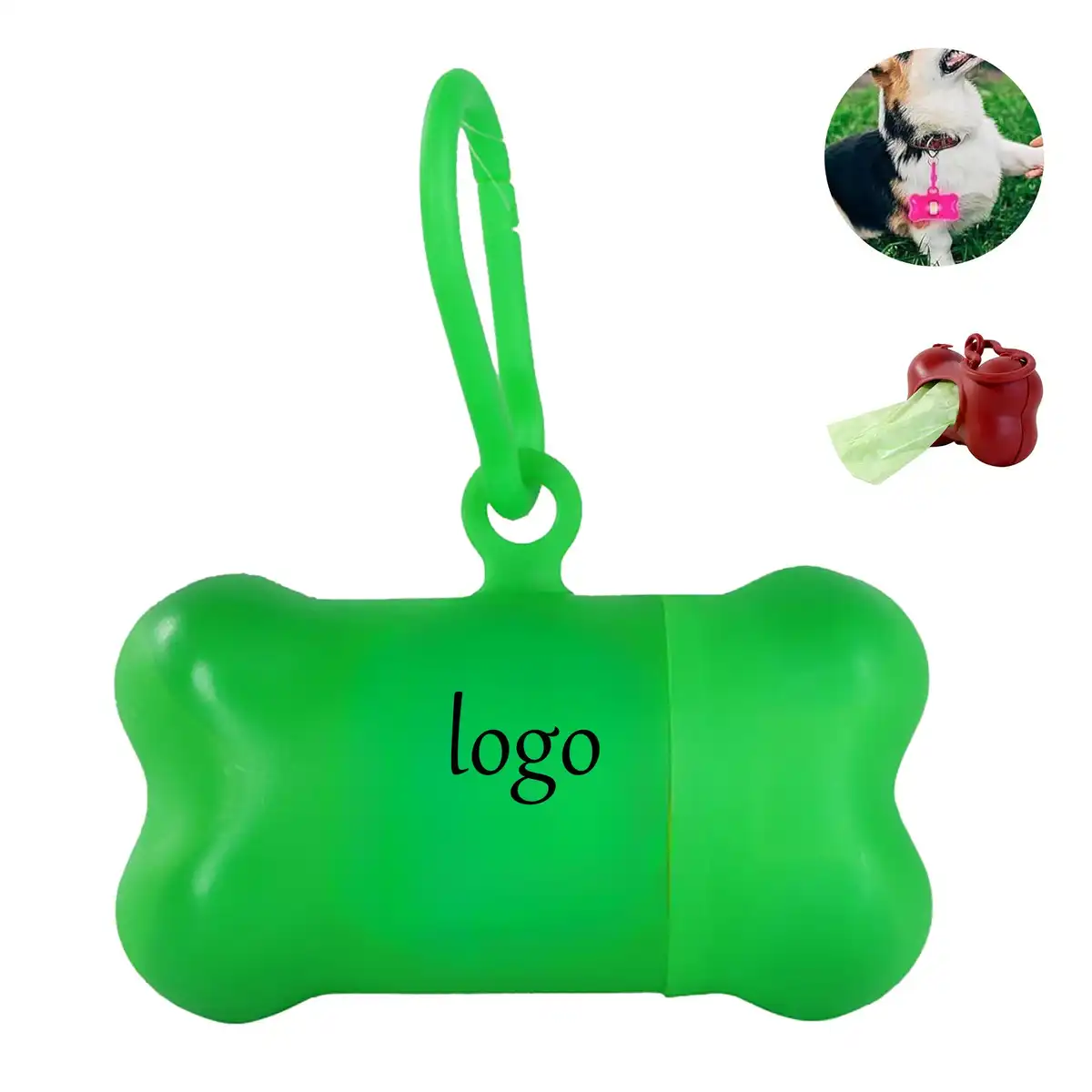 Bone Dog Waste Bag Dispenser