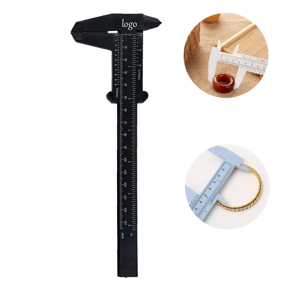 Mini Plastic Caliper Measuring Tool