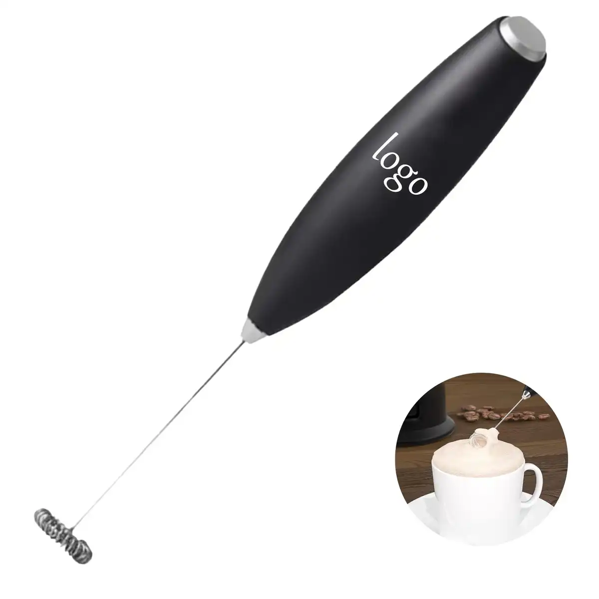 Portable Electric Milk Frother Whisk