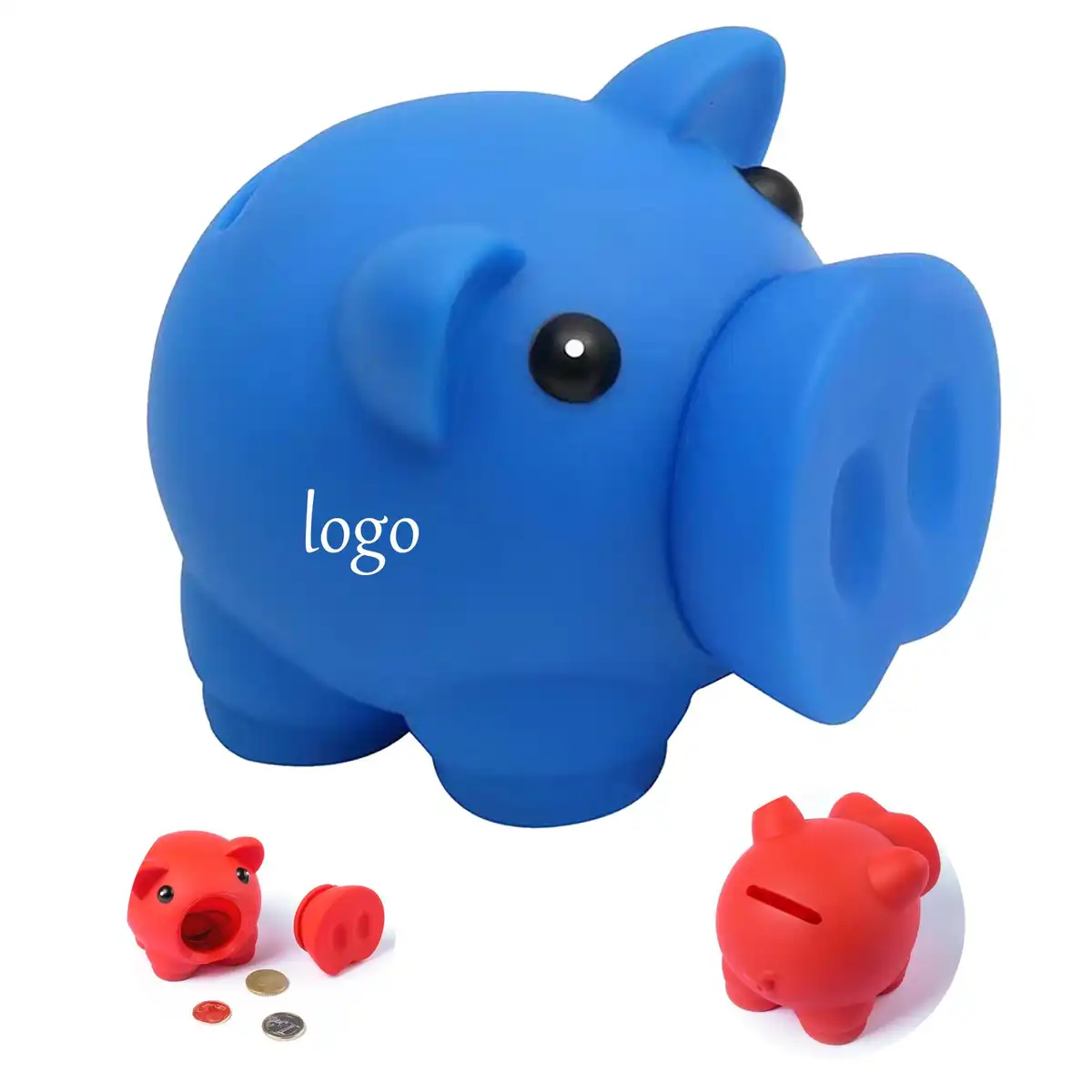 Adorable PVC Piggy Bank for Kids
