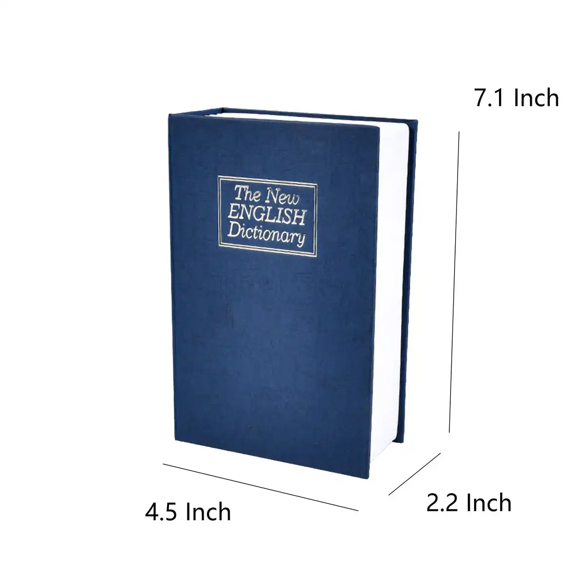 Alloy Book Safe with Combo Lock product detail view
