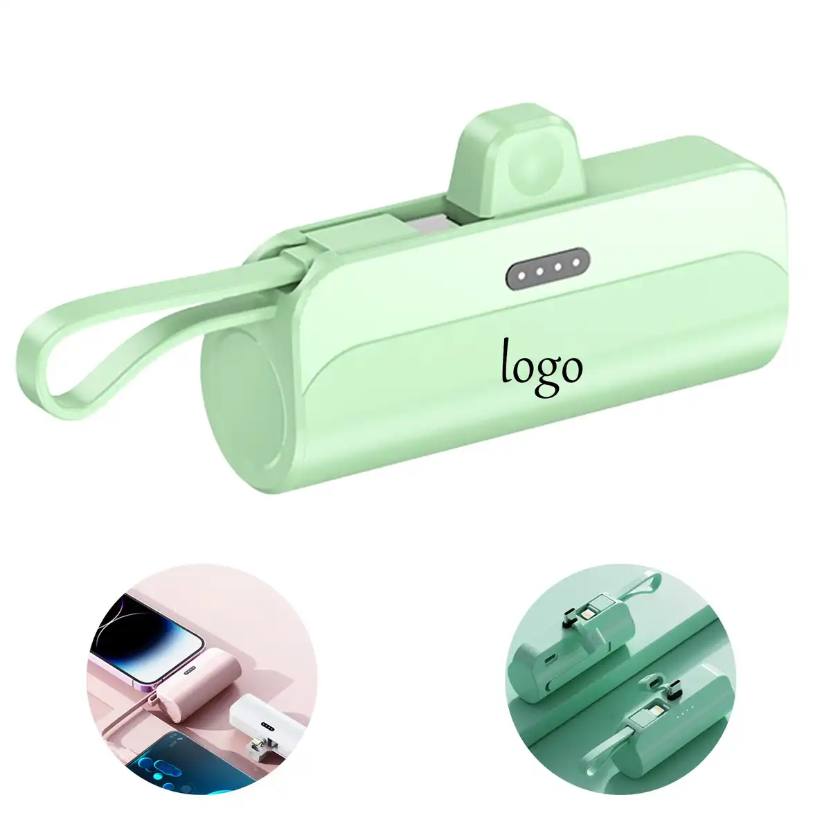 Slim 5000mAh Wireless Power Bank