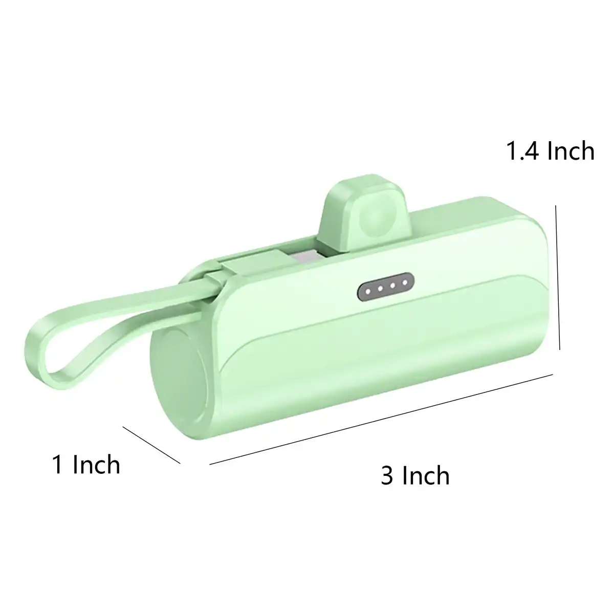 Slim 5000mAh Wireless Power Bank product detail view