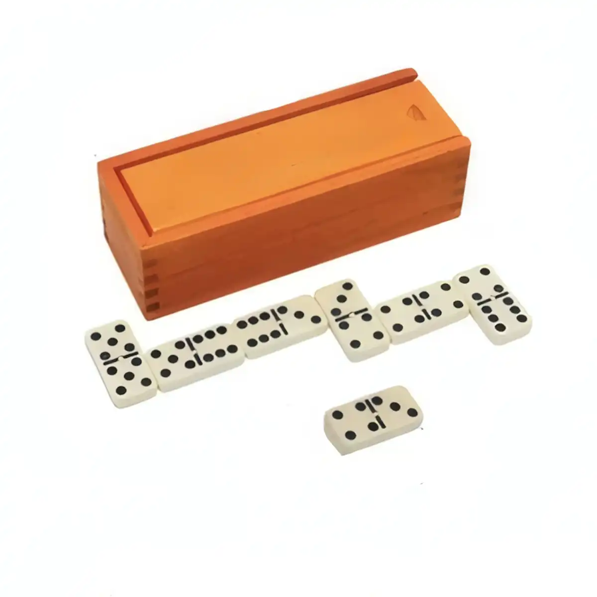 Ivory Domino Tiles Travel Set product detail view