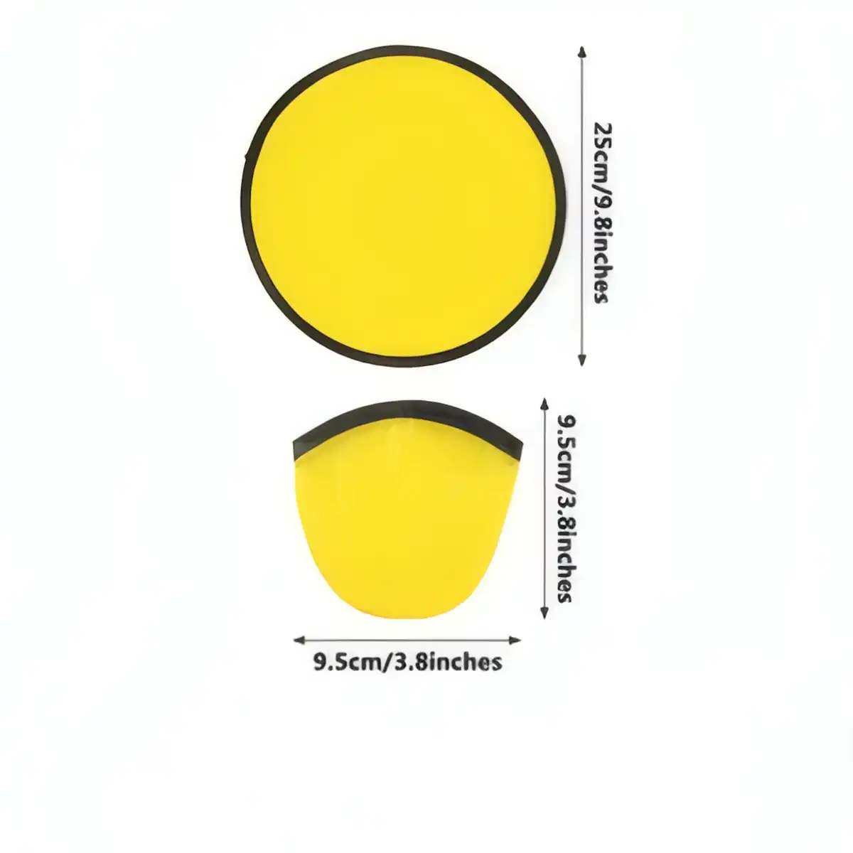 Portable Folding Flying Disc product detail view