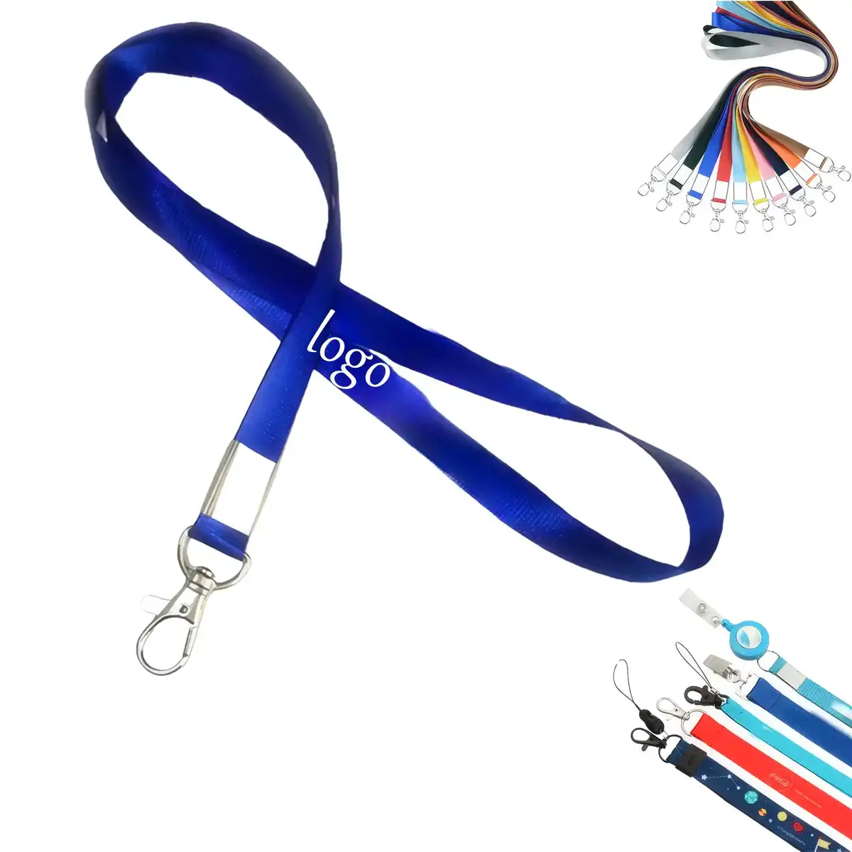 Vibrant Nylon Lanyards with Swivel Hooks