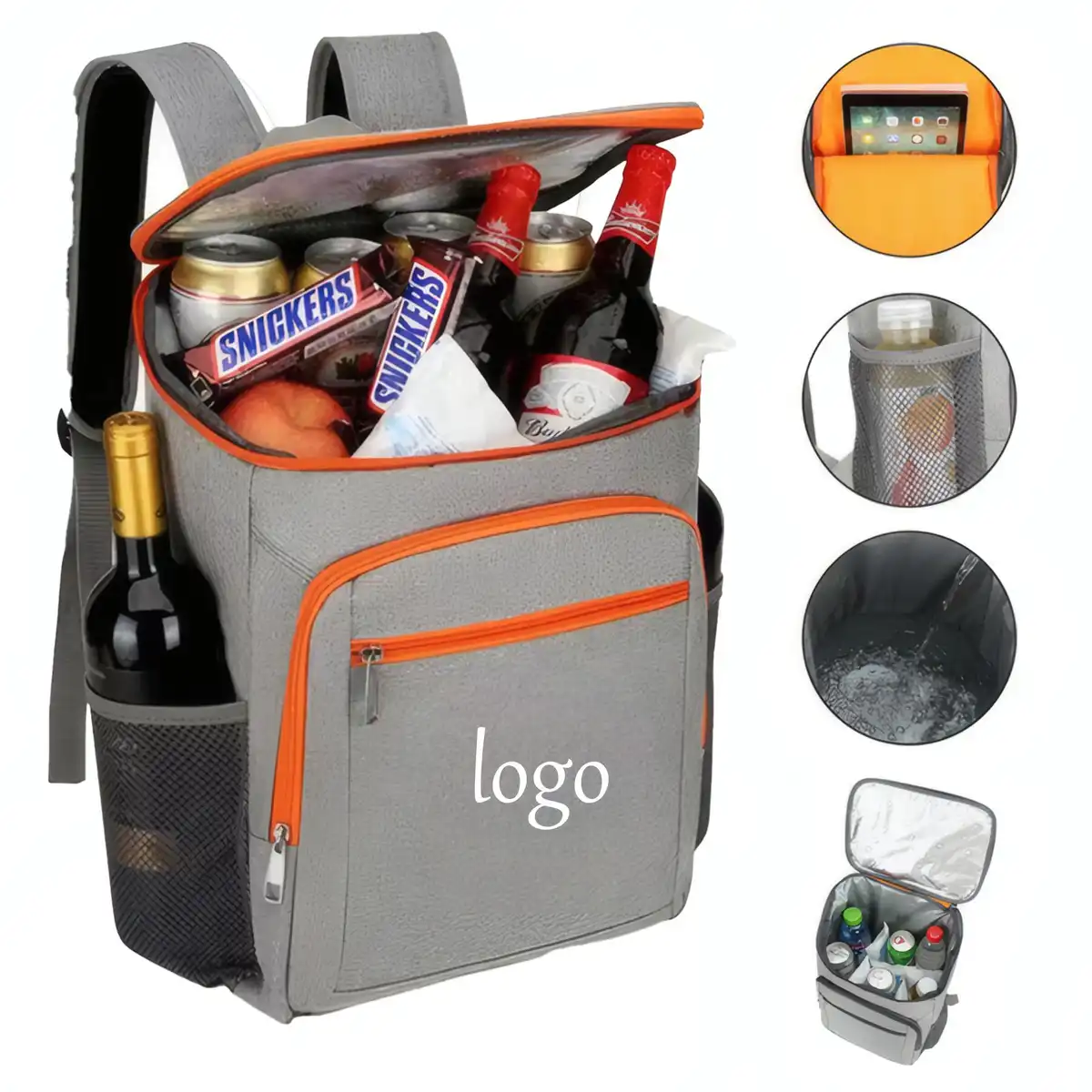 Insulated Cooler Backpack for Adventures