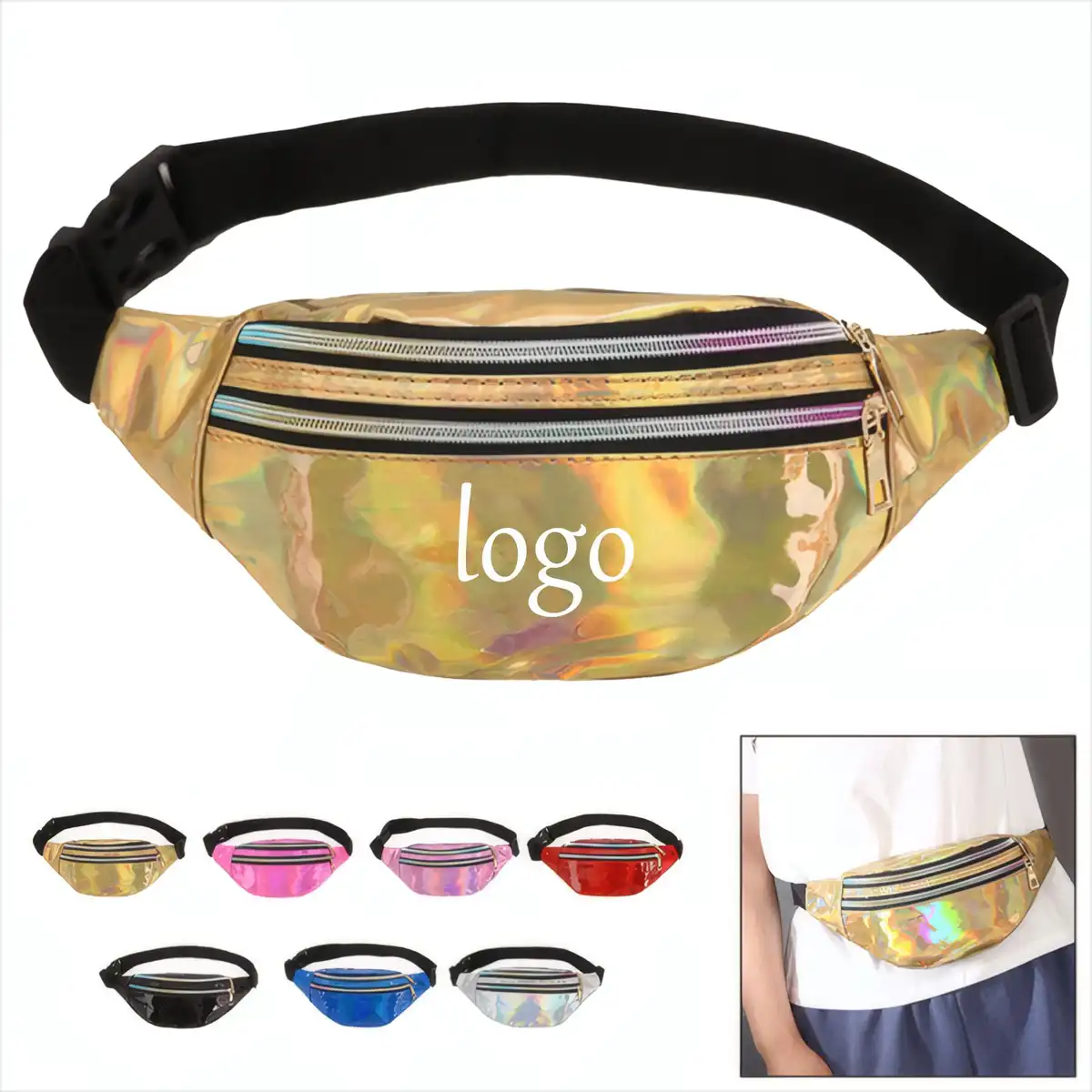 Adjustable Crossbody Belt Bag