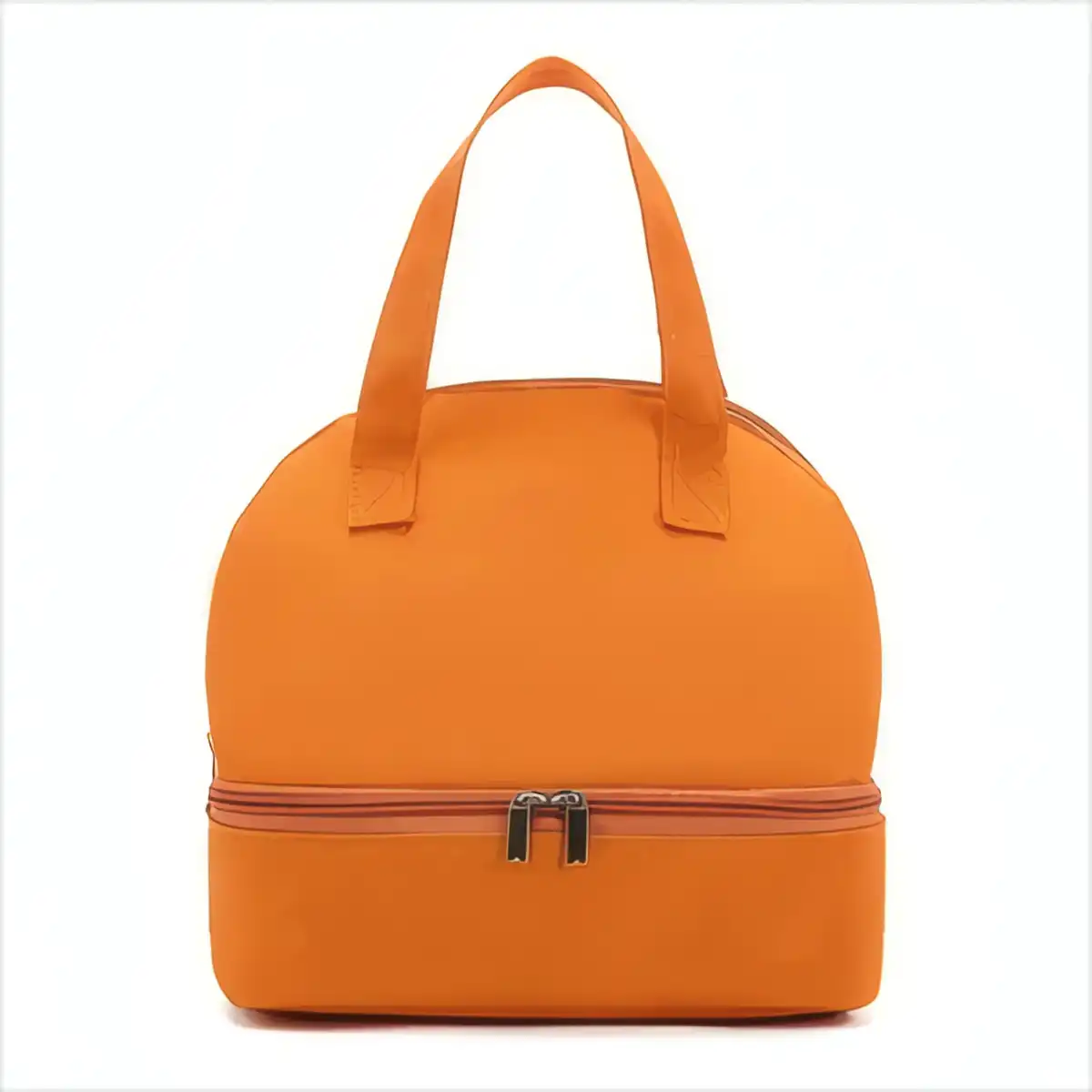 Insulated Nylon Cooler Tote custom logo imprint view