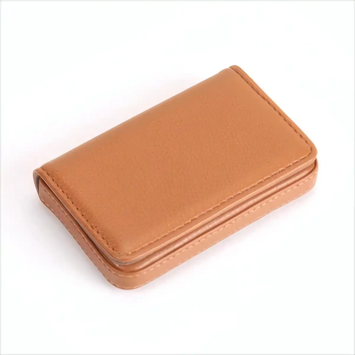PU Leather Card Holder Wallet product with accessories