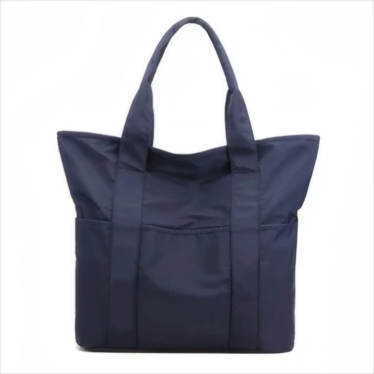 Waterproof Nylon Tote with Pockets alternate product angle