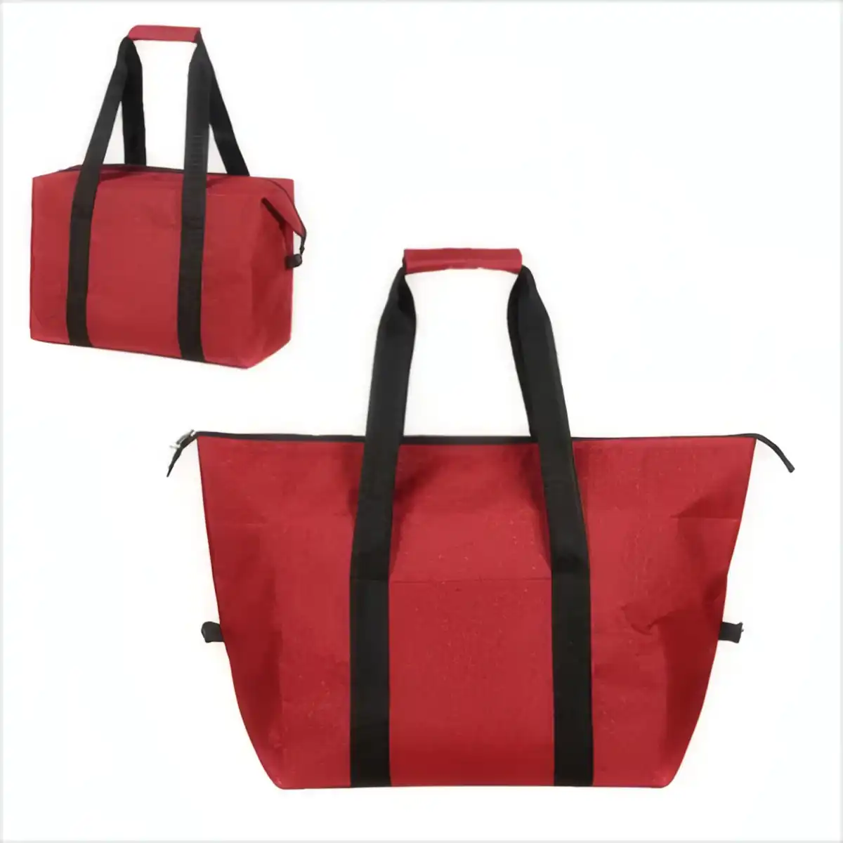 Insulated Picnic Cooler Tote Bag product with accessories