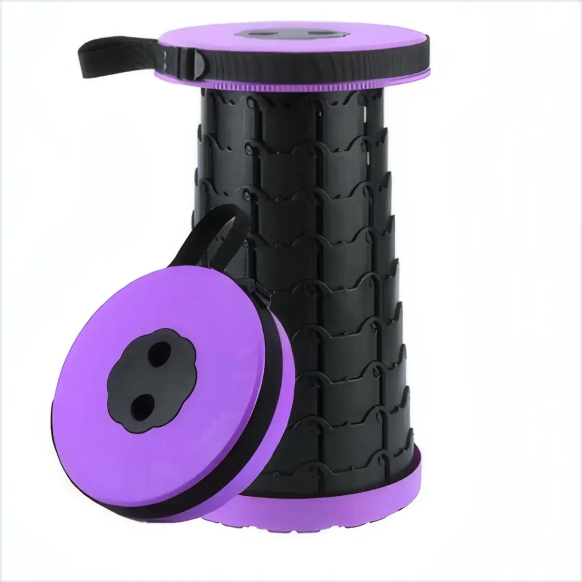 Portable Retractable Stool Heavy Duty