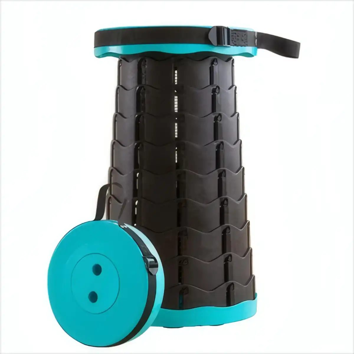 Portable Retractable Stool Heavy Duty product with accessories