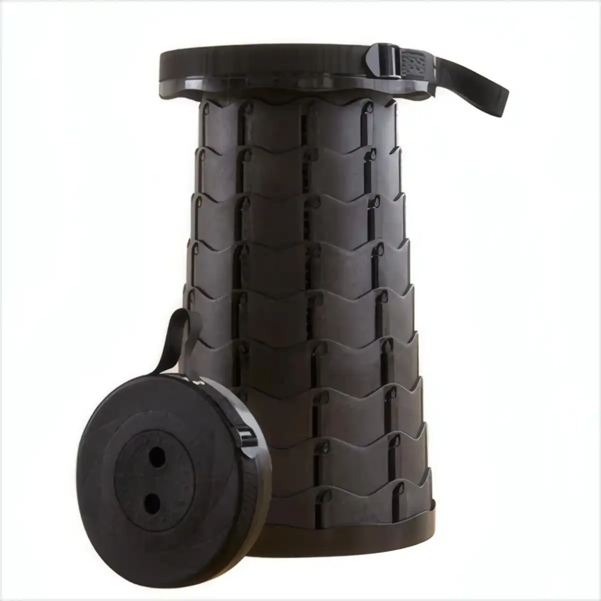 Portable Retractable Stool Heavy Duty custom logo imprint view
