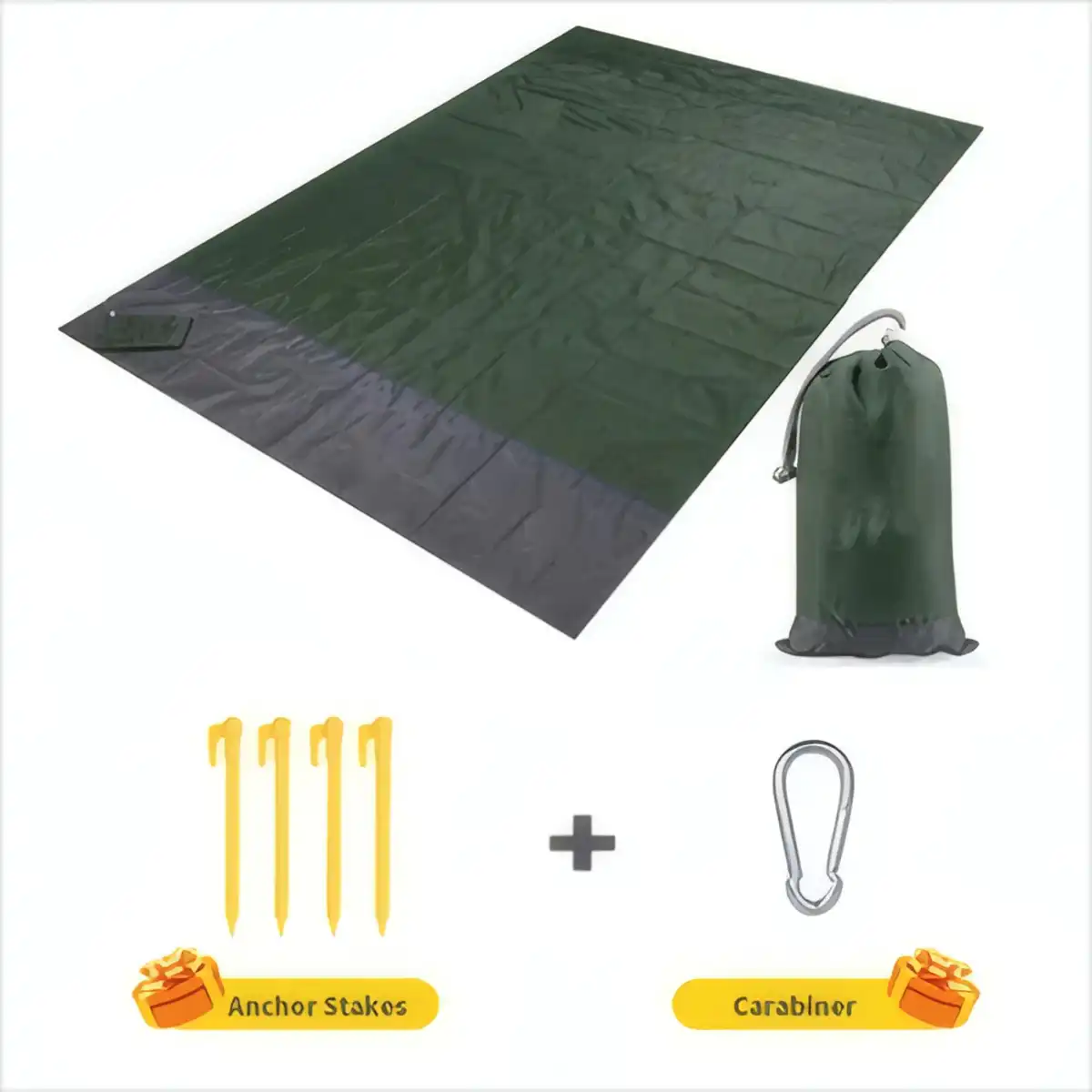 Ultralight Sandproof Folding Beach Mat product close-up