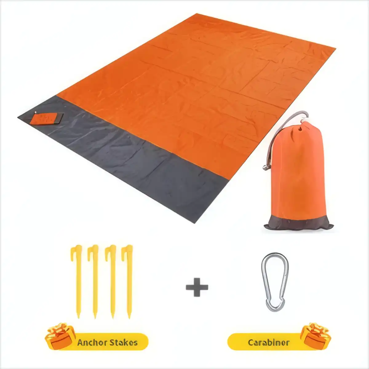 Ultralight Sandproof Folding Beach Mat additional product view