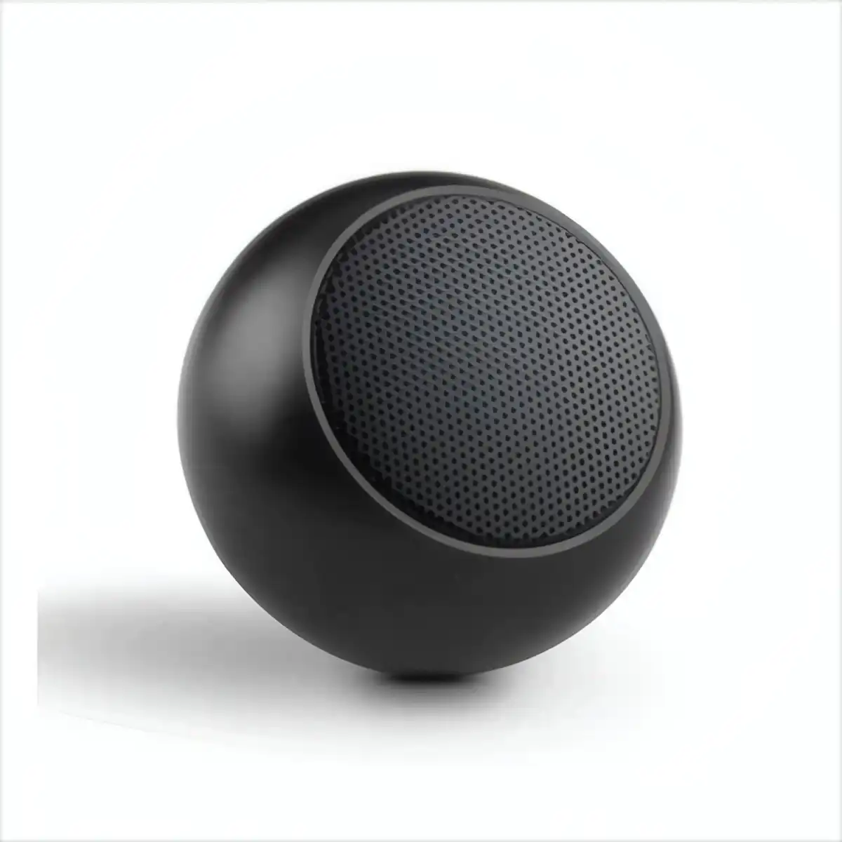 Compact Wireless Speaker with Deep Bass custom logo imprint view
