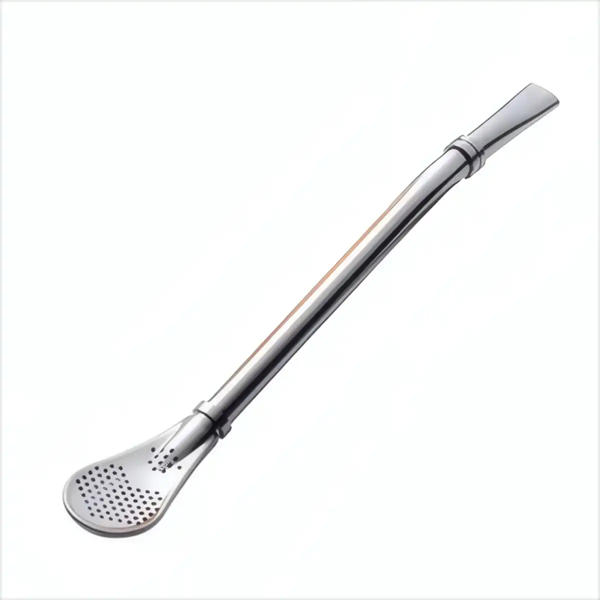 Premium Stainless Steel Spoon Straws product close-up