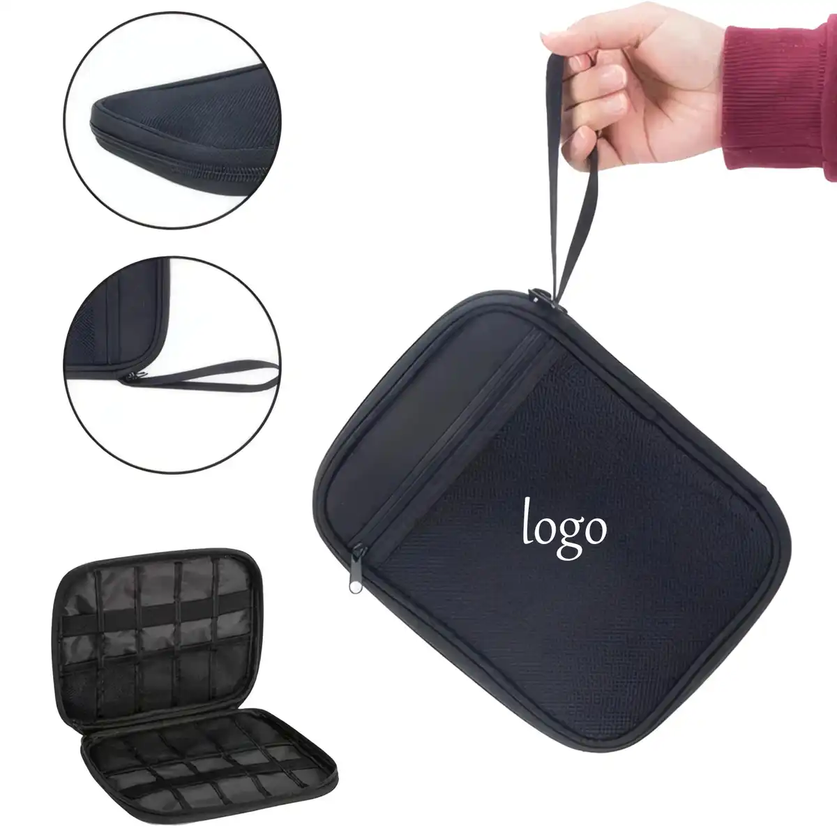 Waterproof Travel Cable Organizer Pouch