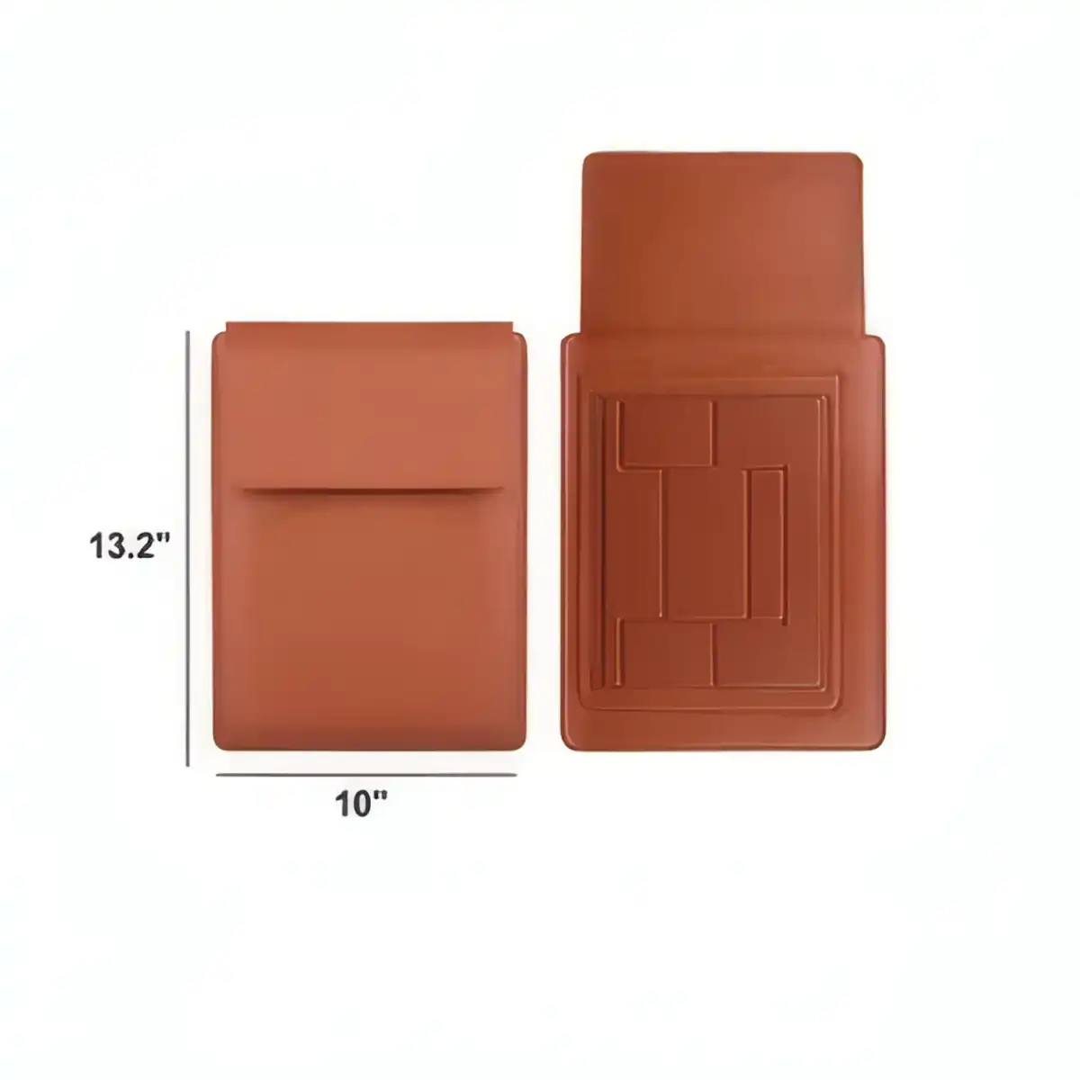 Durable Leather Laptop Sleeve Stand product detail view