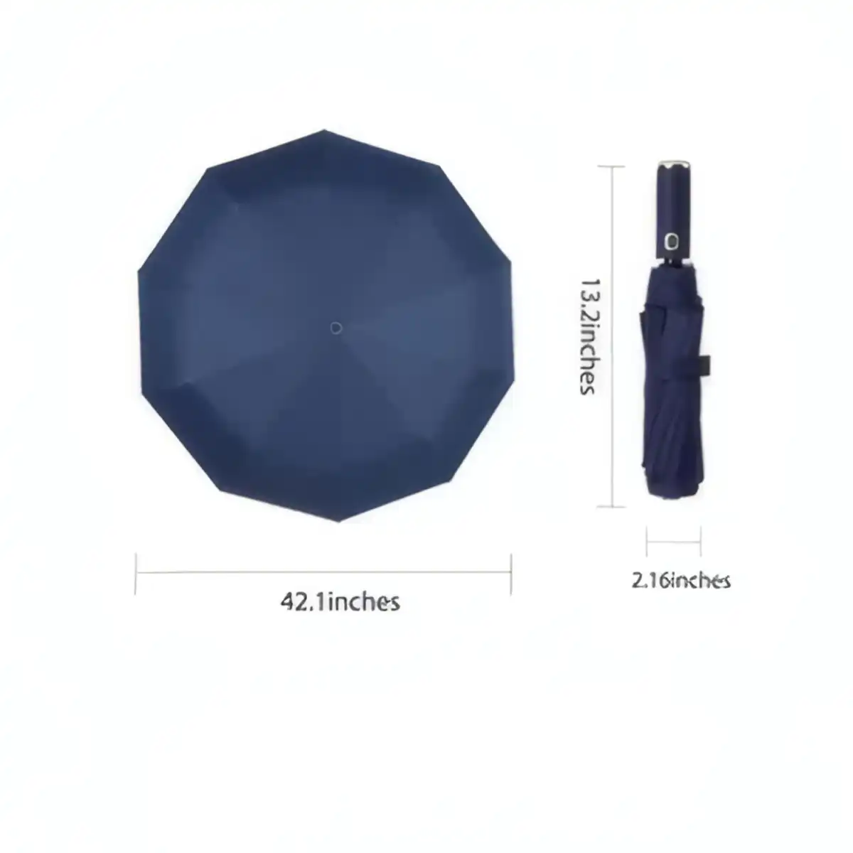 Windproof LED Umbrella with Auto Open product detail view