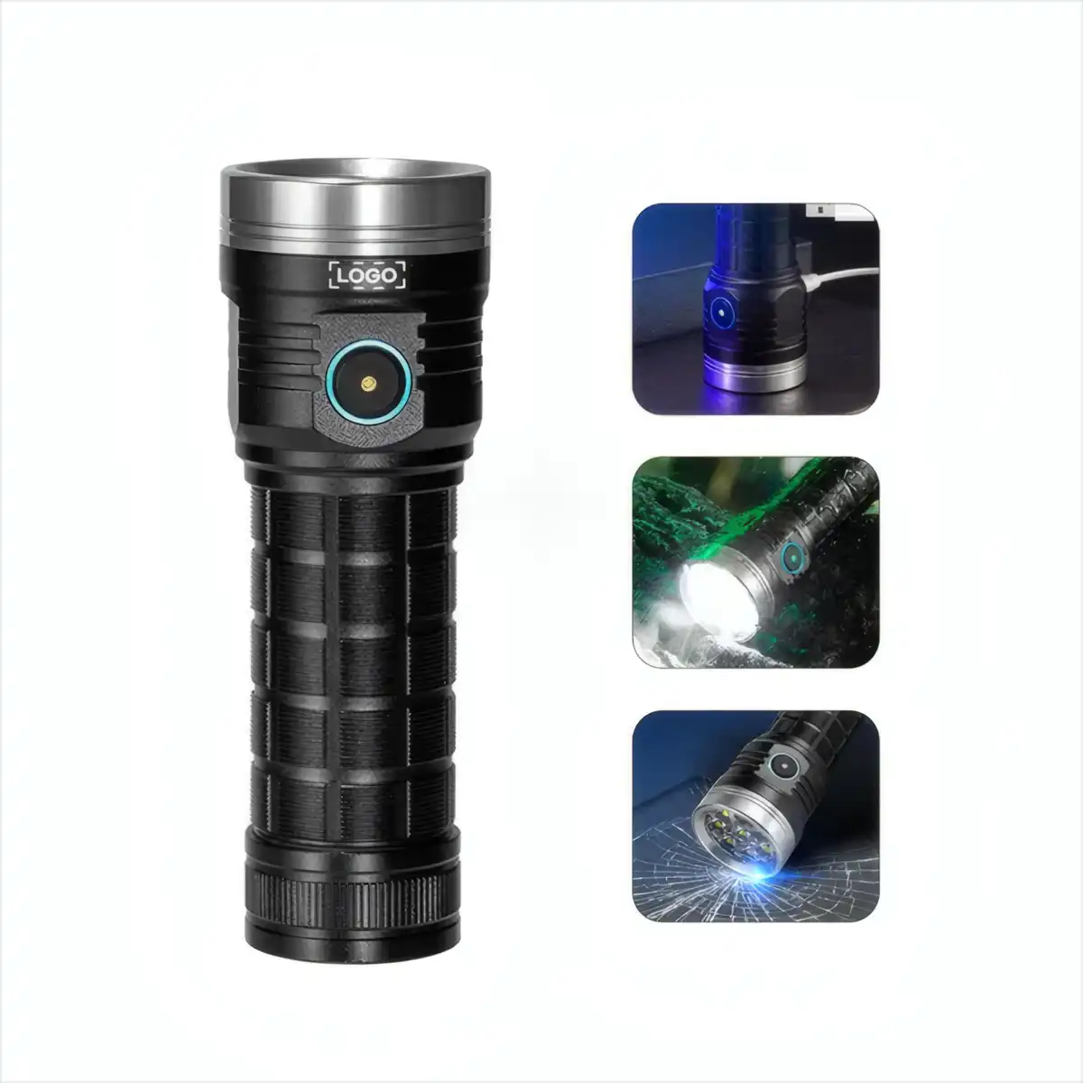 Compact LED Flashlight Premium Aluminum