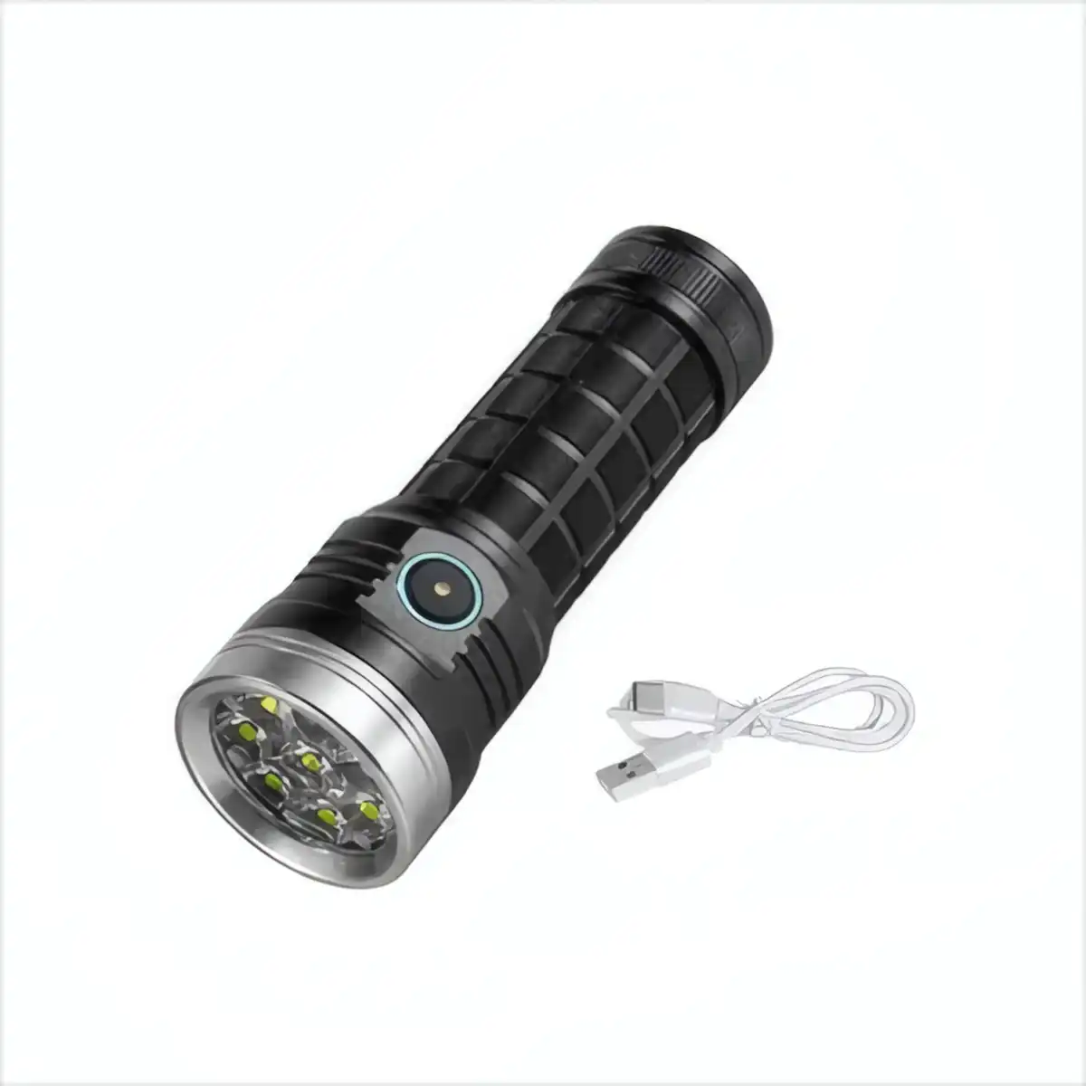 Compact LED Flashlight Premium Aluminum product detail view