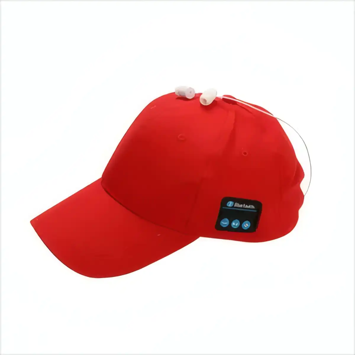 Wireless Audio Speaker Hat custom logo imprint view