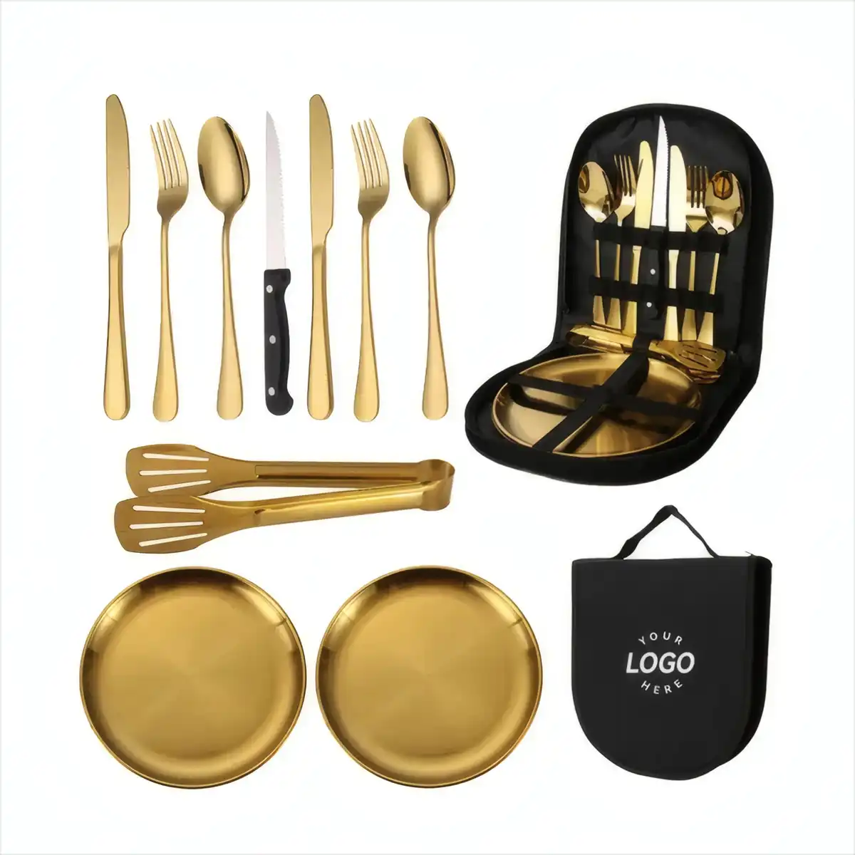 Stainless Steel Travel Cutlery Kit