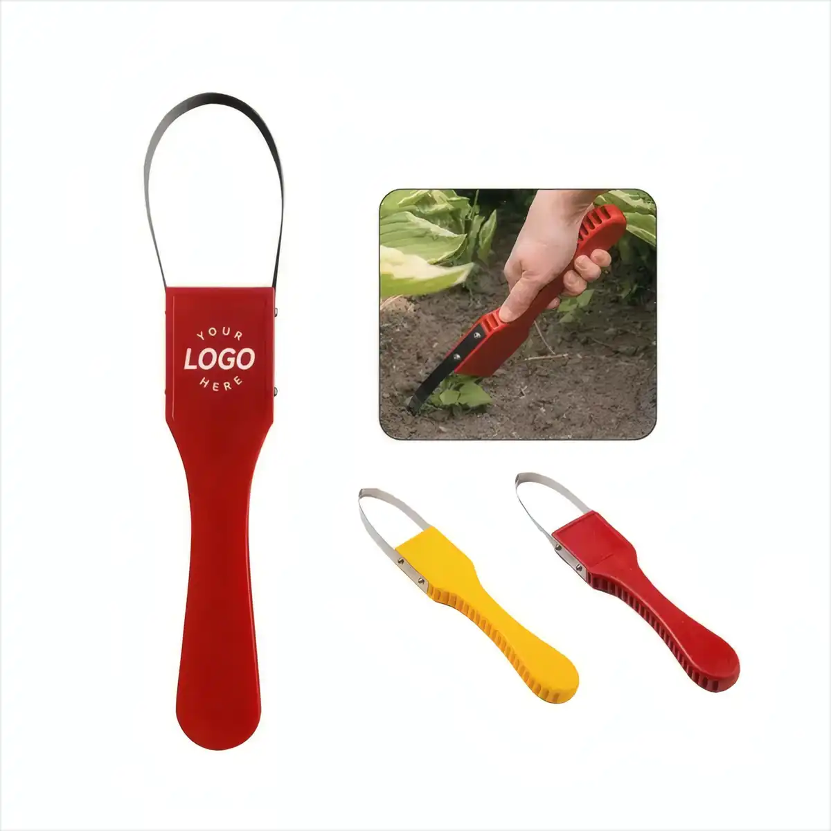 Ergonomic Garden Weeder with Metal Loop