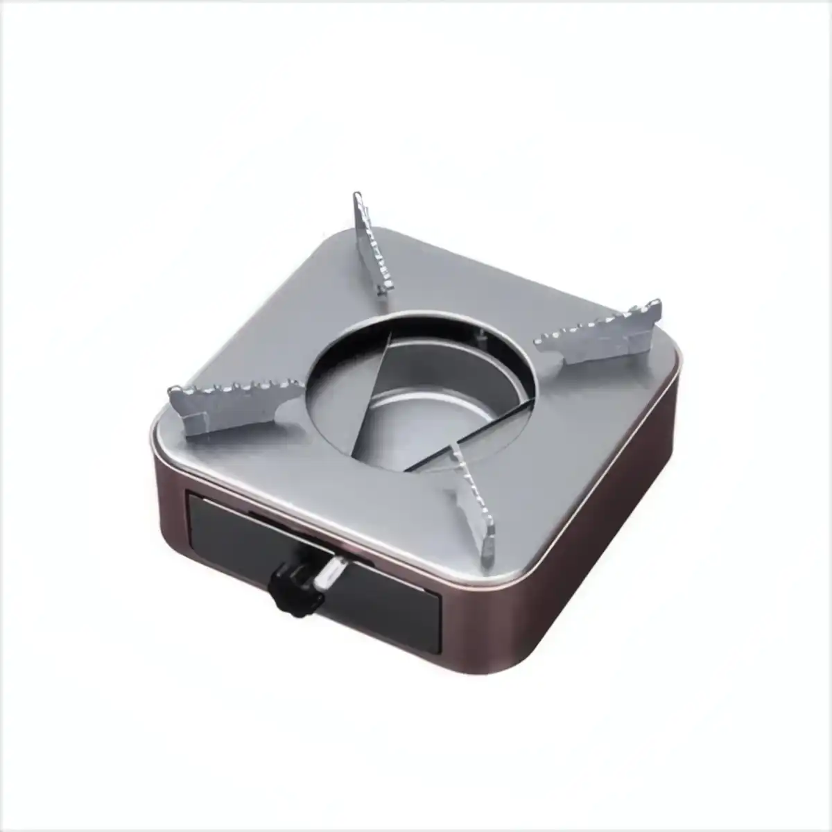 Portable Stainless Steel Alcohol Stove alternate product angle