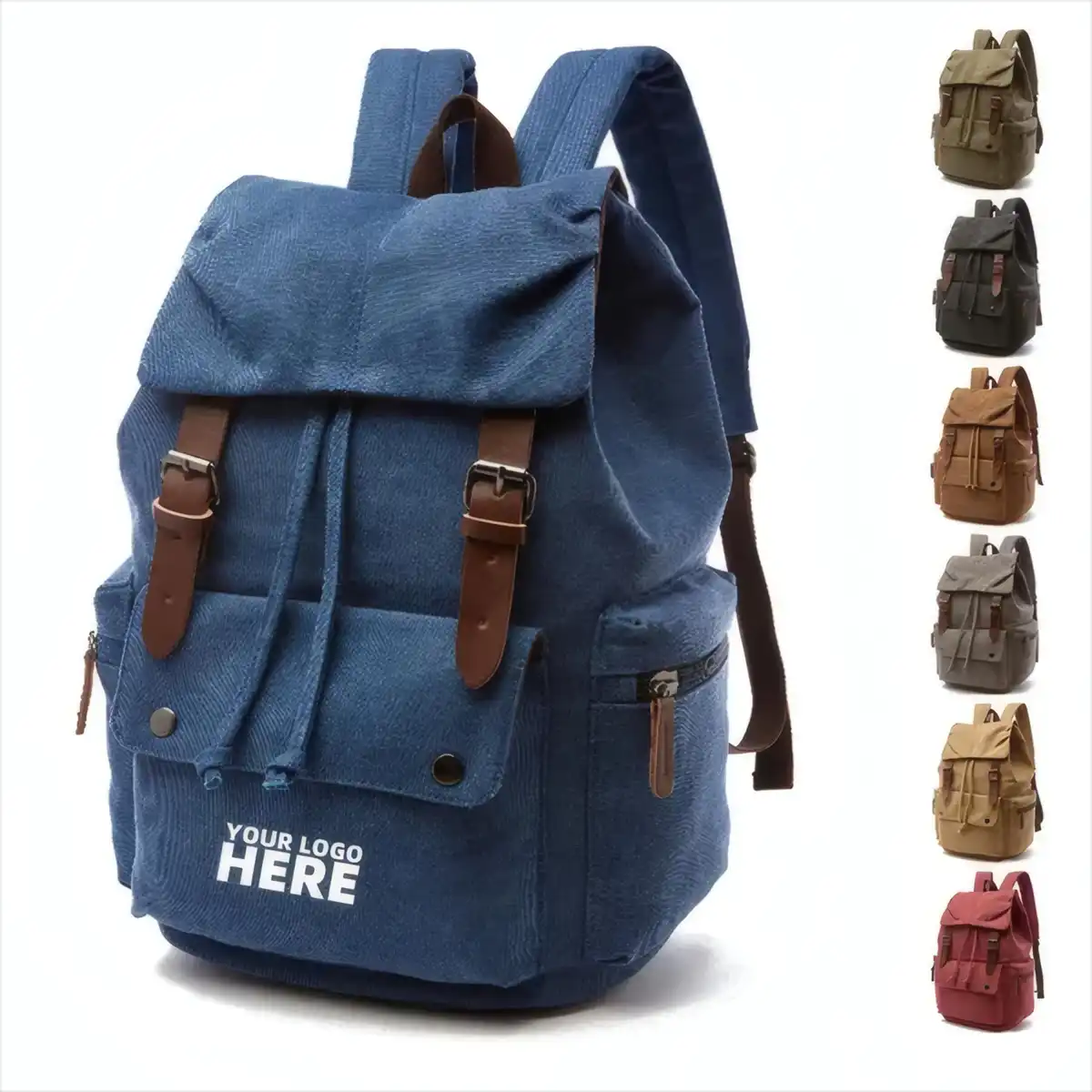 Durable Nylon Canvas Backpack
