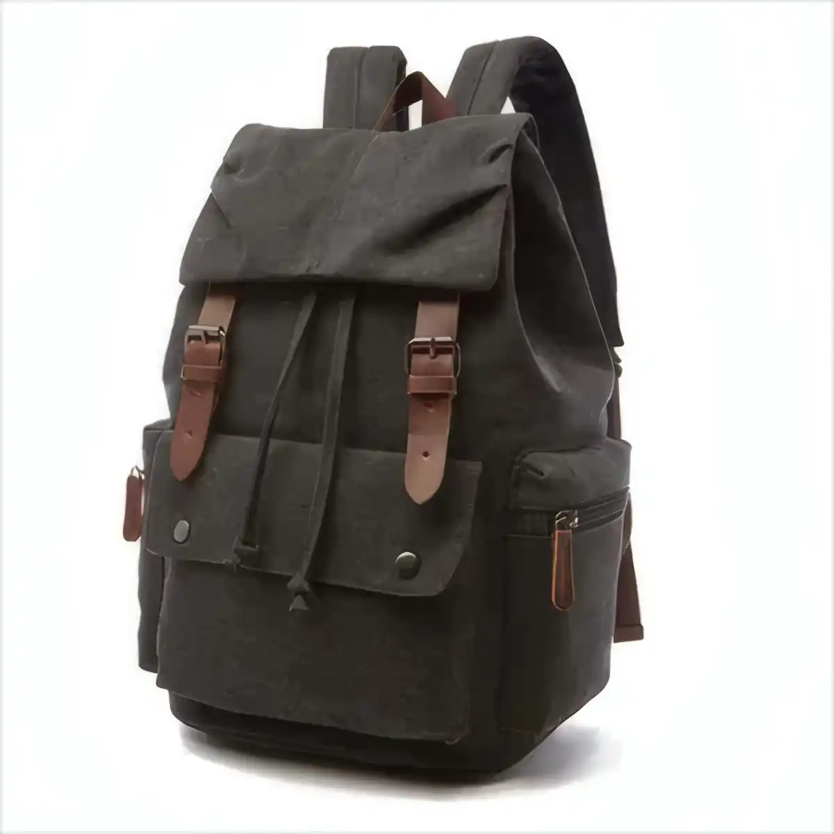 Durable Nylon Canvas Backpack product detail view
