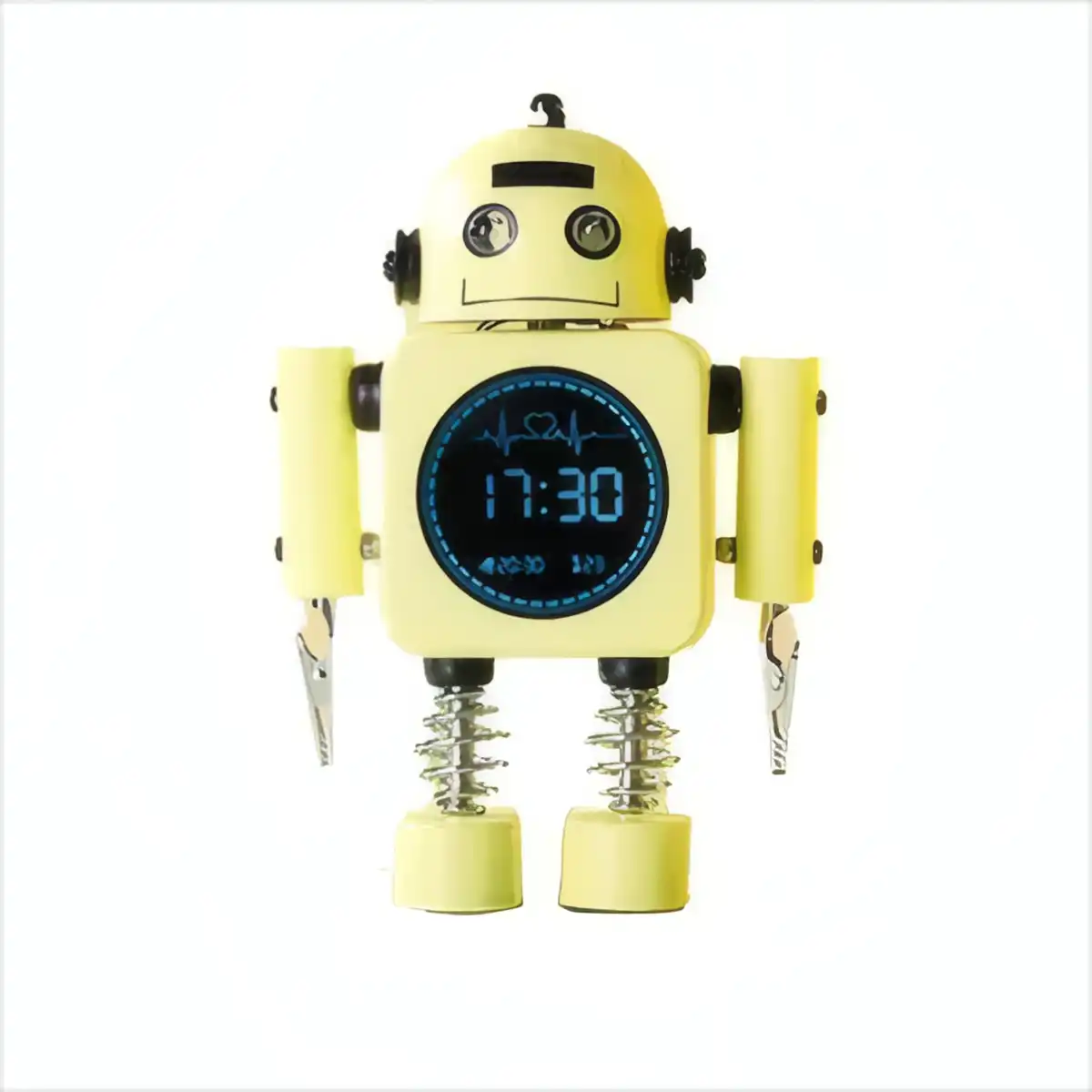 Flashing Eyes Robot Alarm Clock product detail view