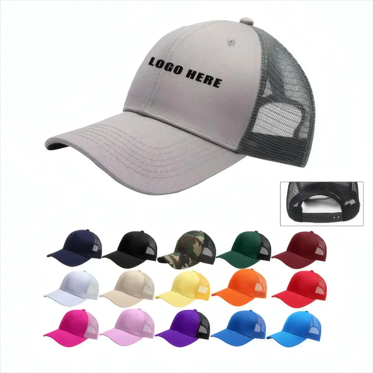 Breathable Cotton Twill Mesh Cap