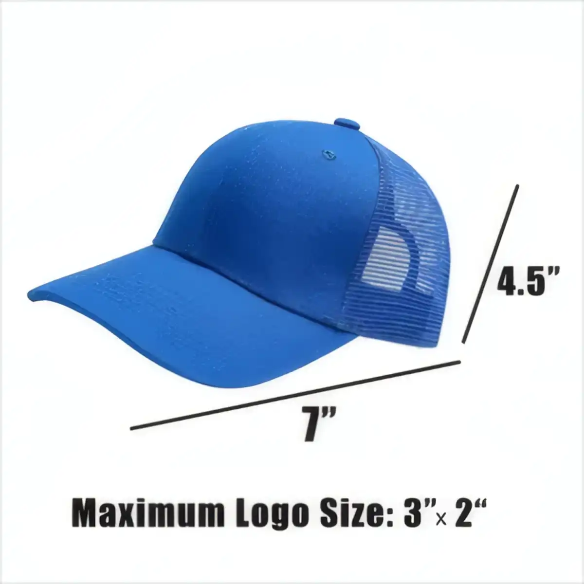 Breathable Cotton Twill Mesh Cap product detail view