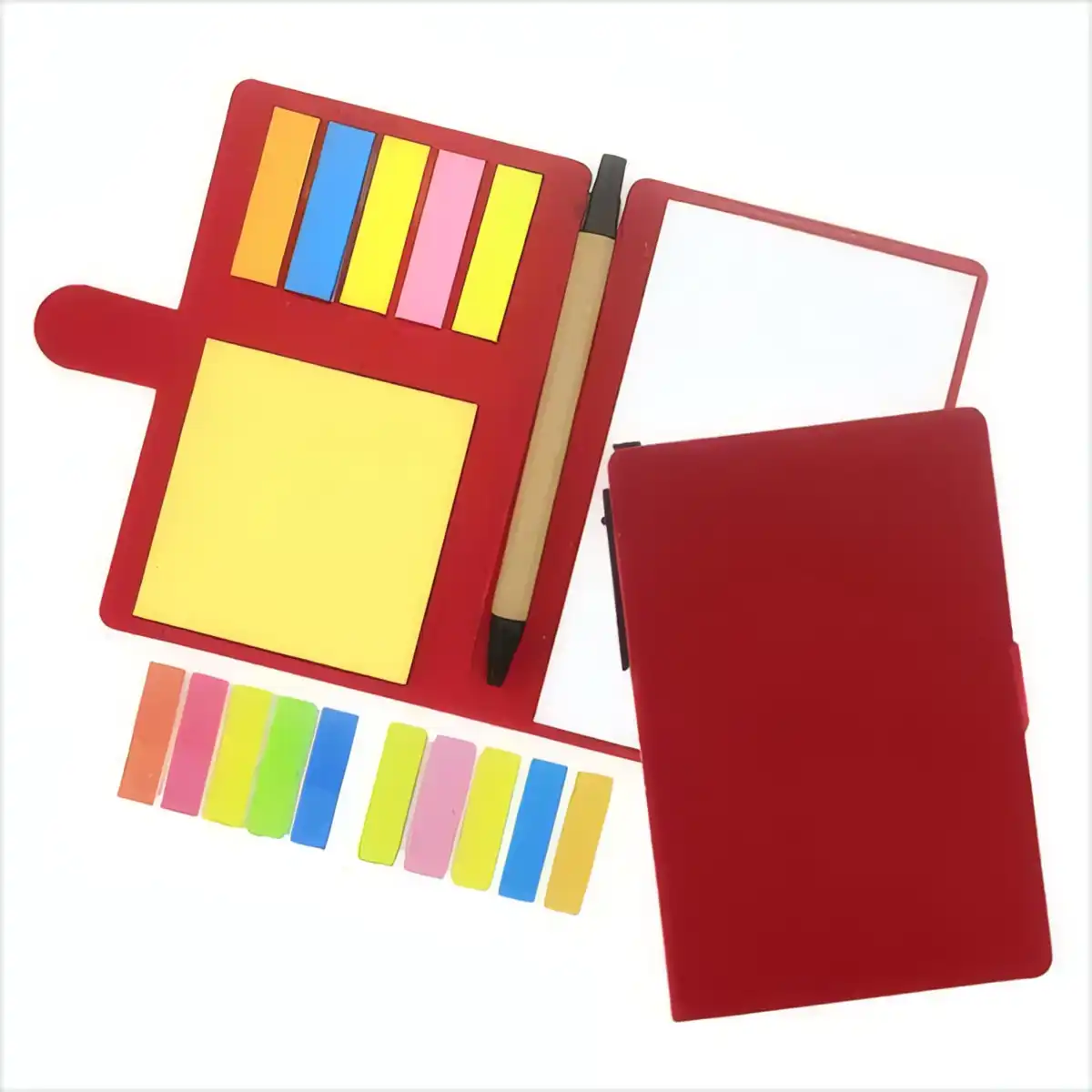 Pocket Memo Pad Pen Set custom logo imprint view