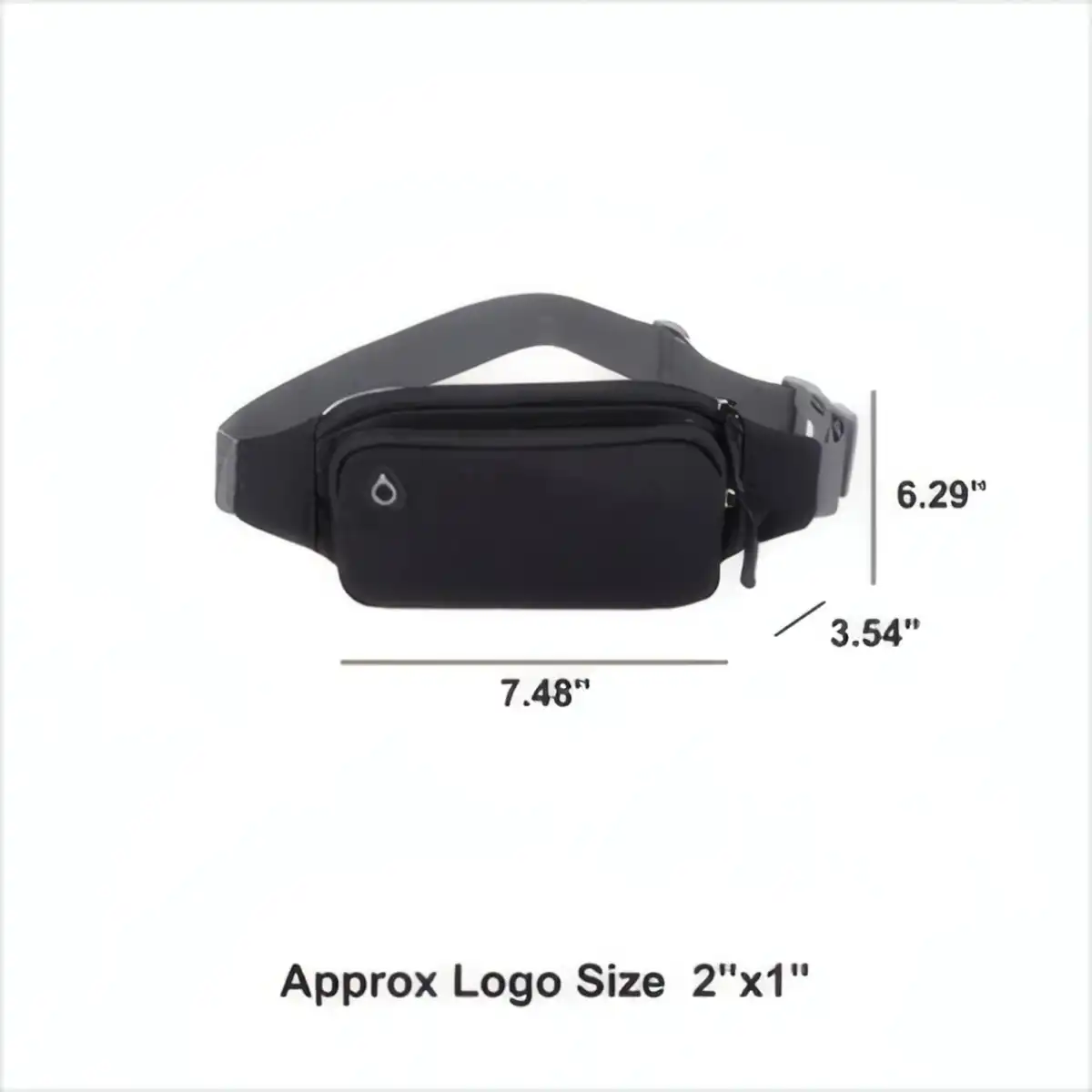 Water Resistant Oxford Fabric Belt Bag additional product view